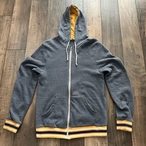 Men’s Alternative Earth Woody Striped Rib Hoodie